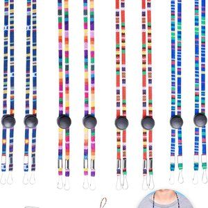 Lanyards for Glasses, Masks, Wind, Badges, 7 Pack